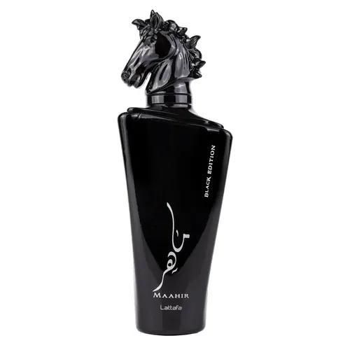 Apa de Parfum Maahir Black Edition, Lattafa, Barbati 100ml
